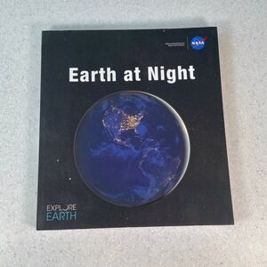 NASA Earth at Night Our Planet in Brilliant Darkness Hardcover Book Space Photo
